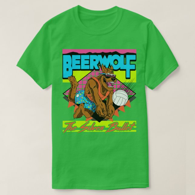 Camiseta Beer Wolf (Diseño del anverso)