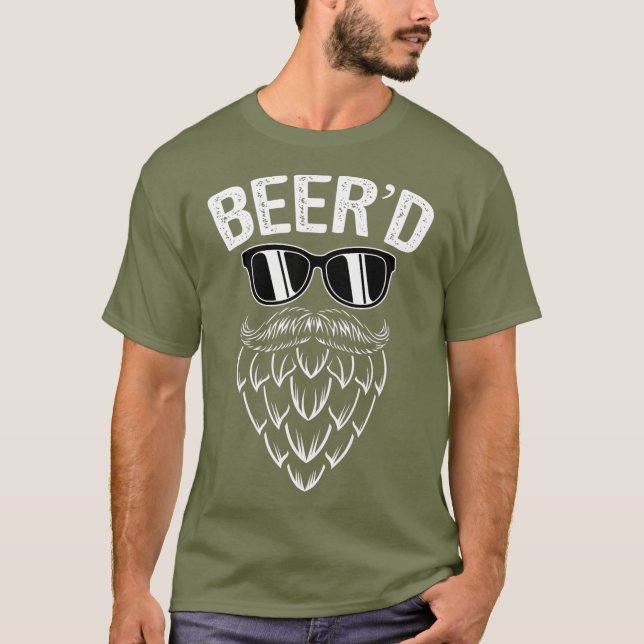 Camiseta Beerd Hop Beard Funny Craft Beer Lover Bebe (Anverso)