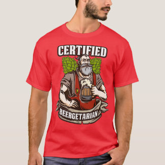 Camiseta Beergetarian Funny Craft Beer Gift