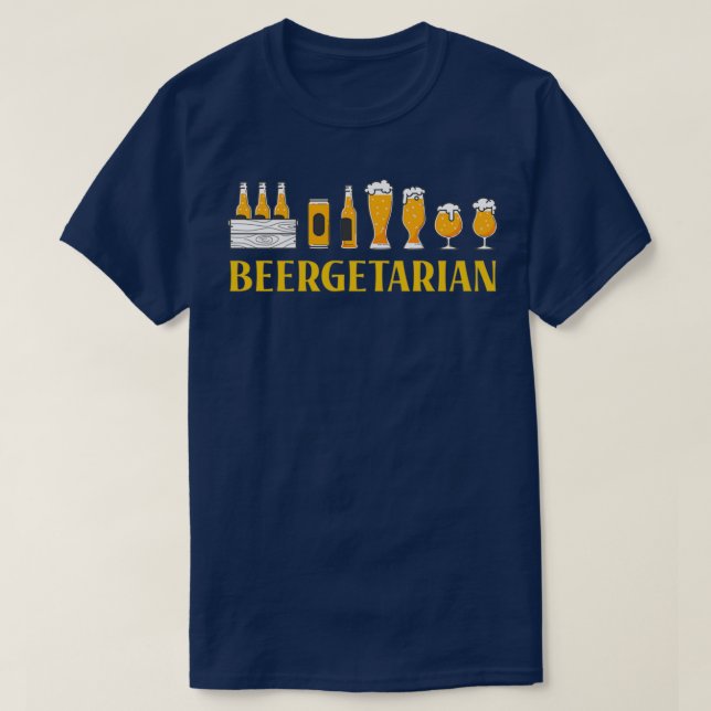 Camiseta Beergetarian T (Diseño del anverso)