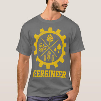 Camiseta Beergineer Homebrew Craft Beer Brewer