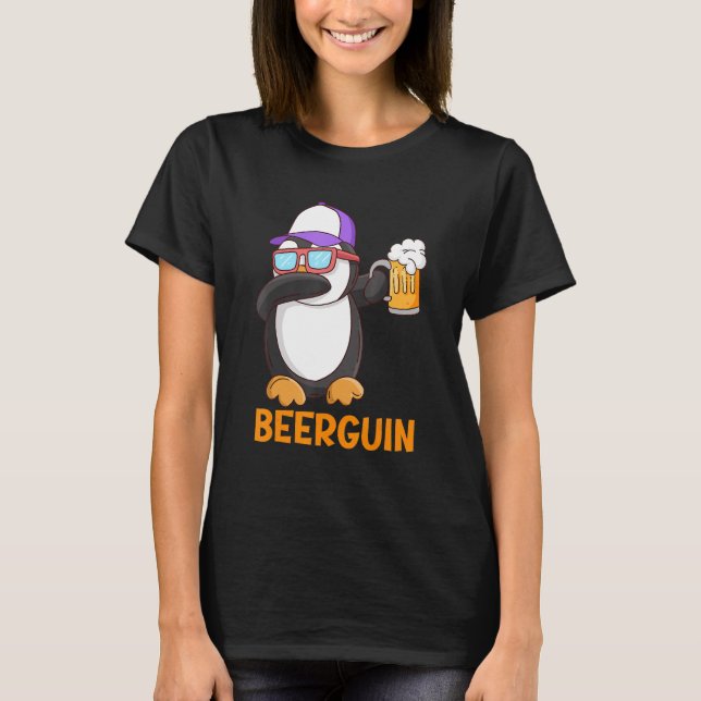 Camiseta Beerguin Beer Penguin Fiesta Festival Beer (Anverso)