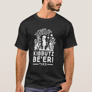Camiseta Be'eri Kibutz Tel Aviv Israel Bandera Judío
