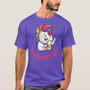 Camiseta Beericorn Funny Beer Beer Unicorn