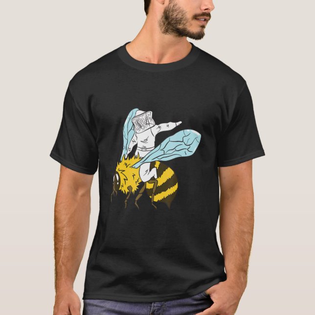 Camiseta Beeriding Beekeeper Beehive Environment (Anverso)