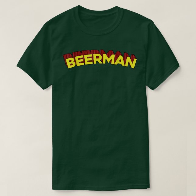 Camiseta Beerman Beer  (Diseño del anverso)