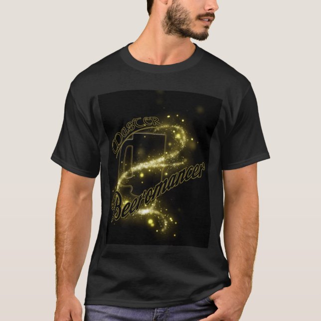 Camiseta Beeromancer principal - negro (Anverso)