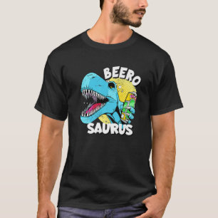 Camiseta Beerosaurus Tyrannosaurus Rex Beer Pun Beer Drinke