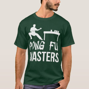 Camiseta Beerpong Team Clothing Pong Fu Masters T