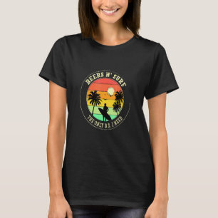 Camiseta Beers N Surf Solo Bs Que Necesito Surfista De Vera