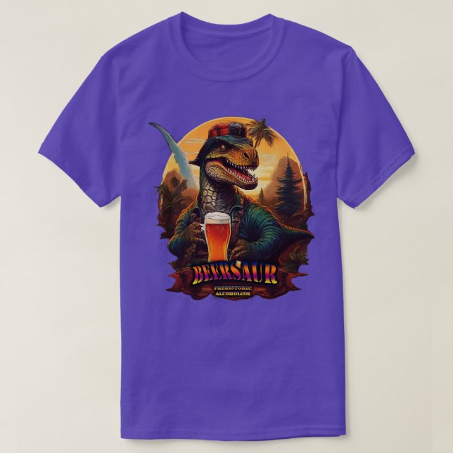 Camiseta Beersaur (Diseño del anverso)