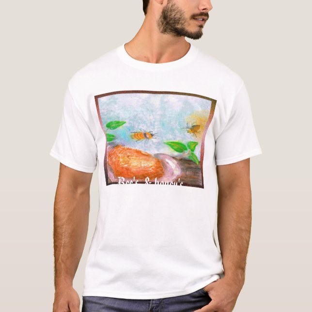 Camiseta bees2006 2, abeja y miel (Anverso)