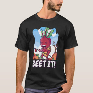 Camiseta Beet It Guitarist Rock Beet Healthy