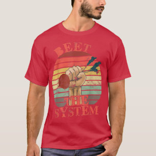 Camiseta Beet the System Vegan Vegetarian Beet Vegetabl