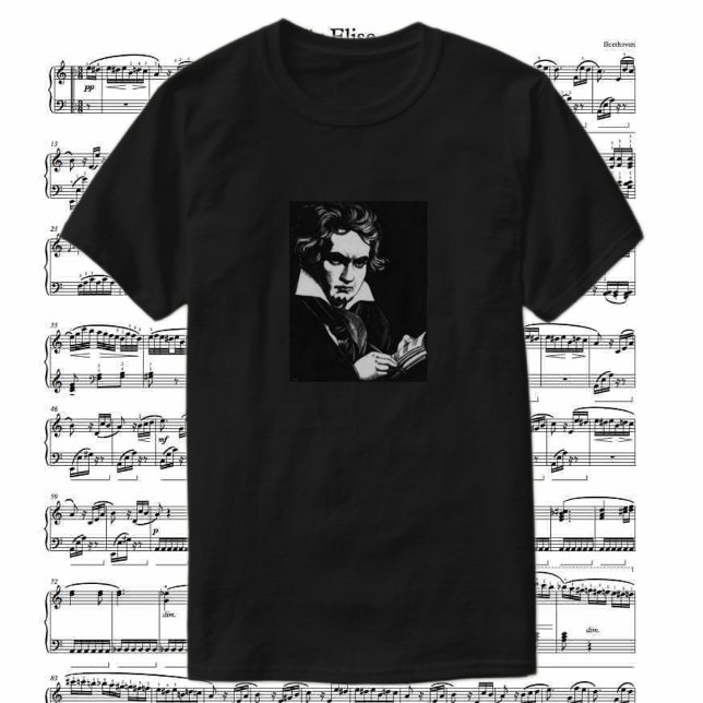 CAMISETA BEETHOVEN (Subido por el creador)