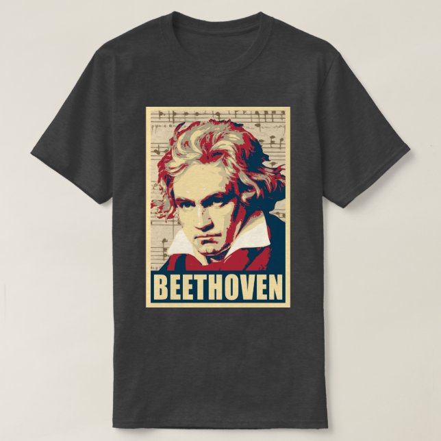 Camiseta Beethoven 2 (Diseño del anverso)