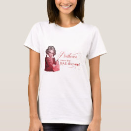 Camiseta Beethoven BAEthoven Composer clásico Pun