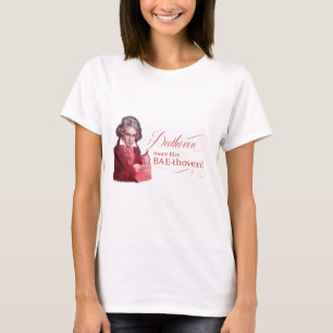 Camiseta Beethoven BAEthoven Composer clásico Pun