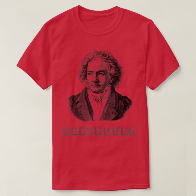 Camiseta Beethoven Classical Music Composer Teacher Student (Diseño del anverso)