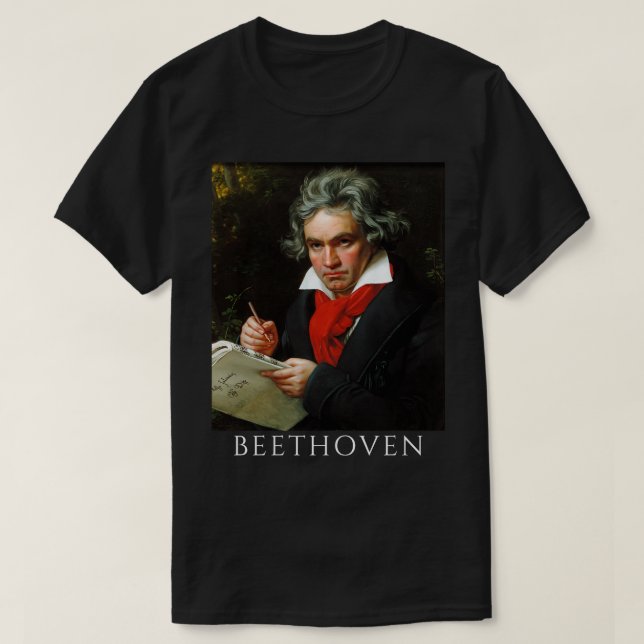 Camiseta beethoven TShirt (Diseño del anverso)