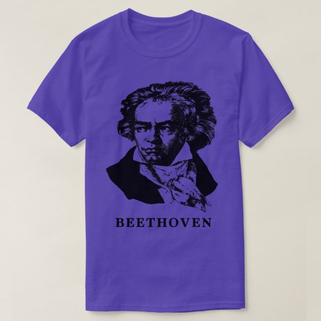Camiseta Beethoven Vintage (Diseño del anverso)