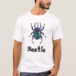Camiseta Beetle green pixel art
