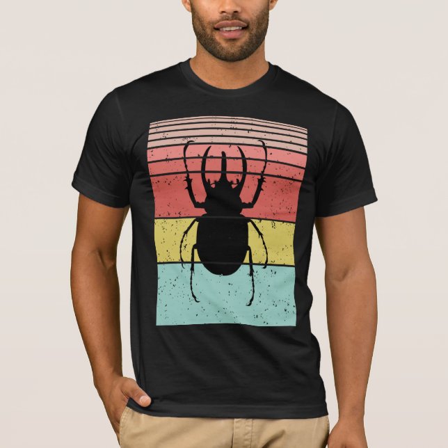 Camiseta BEETLE VINTAGE INSECT (Anverso)
