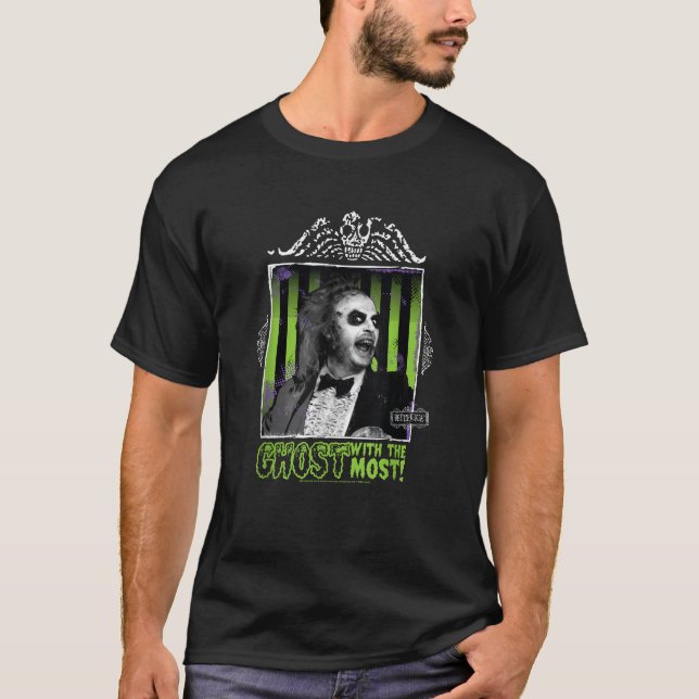 Camiseta Beetlejuice Ghost with most  (Anverso)