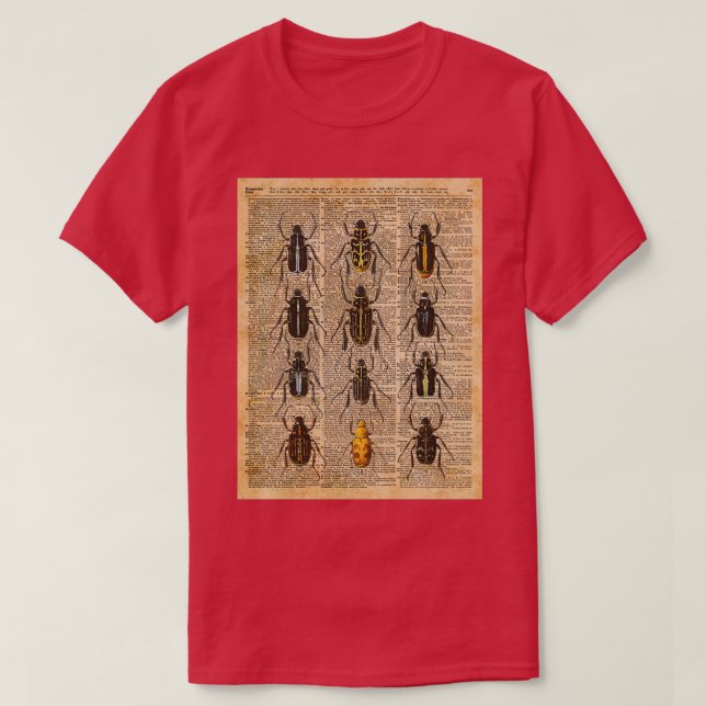 Camiseta Beetles Bugs (Diseño del anverso)