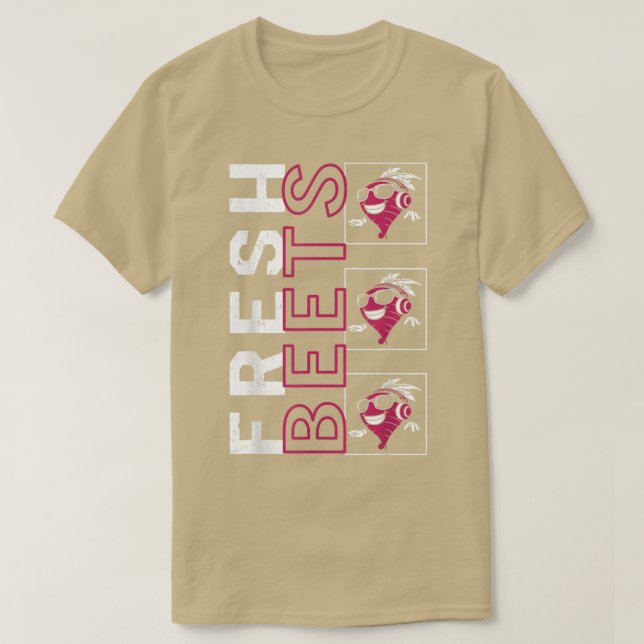 Camiseta Beets Vegetable Gardening Farmer Vegan Healthy Veg (Diseño del anverso)