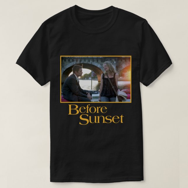 Camiseta Before Sunset   (Diseño del anverso)