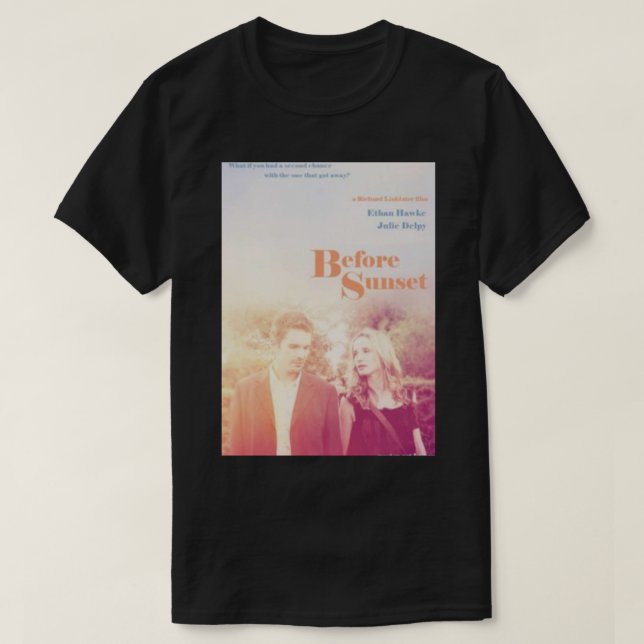 Camiseta before sunset        (Diseño del anverso)