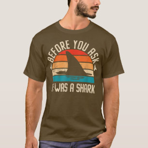 Camiseta Before You Ask It Was A Shark  Broken Bone 28 
