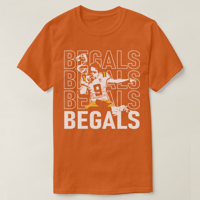 Camiseta Begals Joe Burrow (Diseño del anverso)