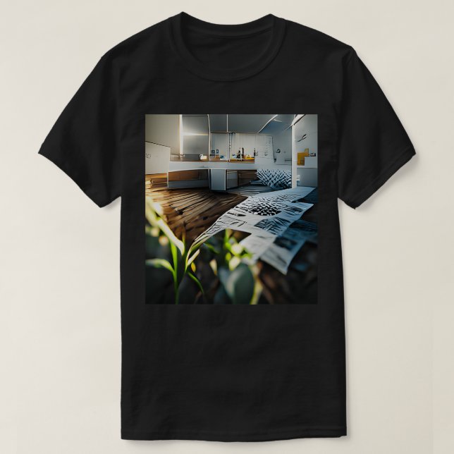 Camiseta Behance hd de un tríplex (Diseño del anverso)