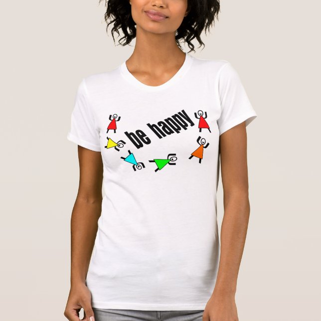 Camiseta behappycolors (Anverso)