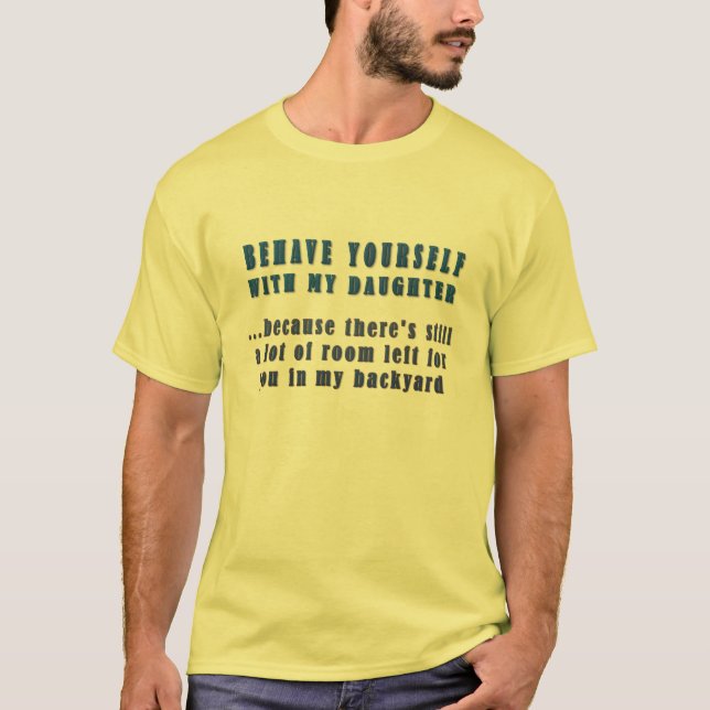 Camiseta Behave Boyfriend (Anverso)
