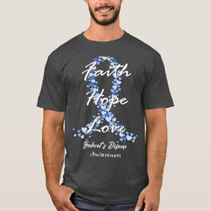 Camiseta Behcets Concienciación Fe Esperanza Amor Esperanza