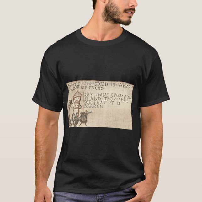 Camiseta Beholdhe Field gift (Anverso)