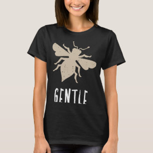Camiseta Beige Bee Gentle Motivational Be Gentle 1