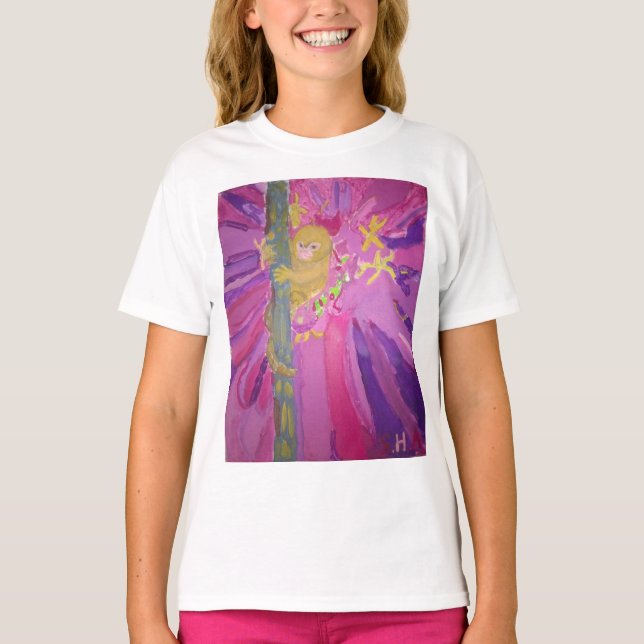 Camiseta Beige Monkey Sweatshirt (Anverso)