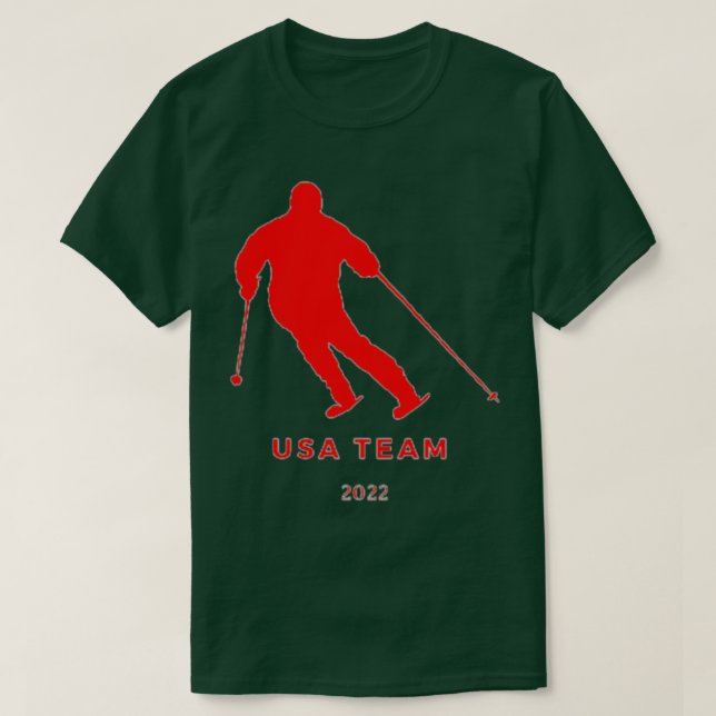 Camiseta Beijing 2022 skating 1 (Diseño del anverso)