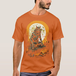 Camiseta Beinfinitamente Werewolf Tee Scary regalo de Hallo