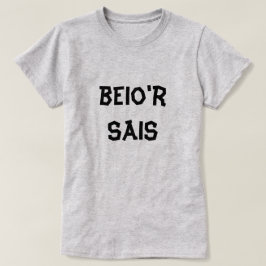 Camiseta beio'r Sais Culpo al inglés