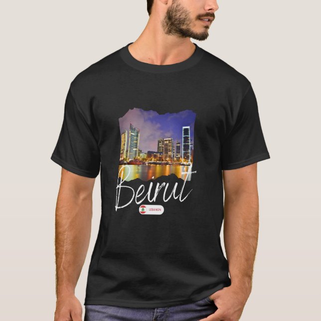 Camiseta Beirut Lebanon Souvenir Beirut (Anverso)