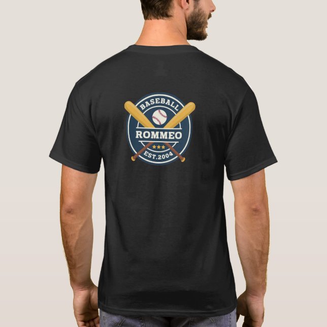 Camiseta Béisbol (Reverso)