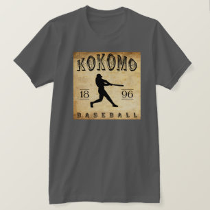 Camiseta Béisbol 1896 de Kokomo Indiana