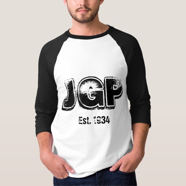 Camiseta Béisbol 1934 de JGP (Anverso)