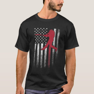 Camiseta Béisbol 4 de julio Bandera Americana USA America B