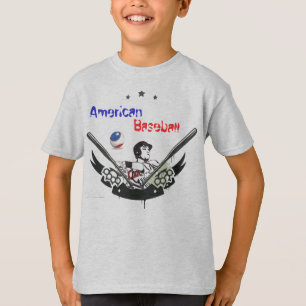 Camiseta béisbol americano